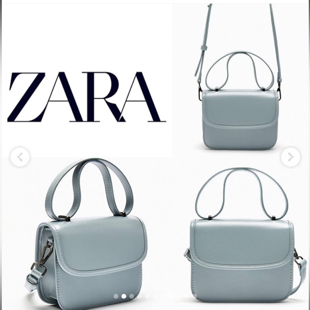 ZARA Mini Vegan Leather Bag – Brand New – Crossbody & Shoulder Bag